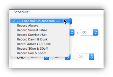 Creating Recording Schedules with Your Song Meter